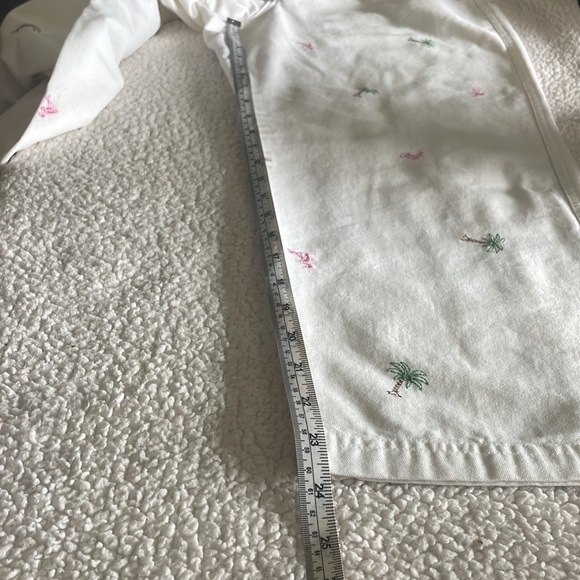 Columbia Pants Capri Palm Tree Flamingo - Picture 11 of 11